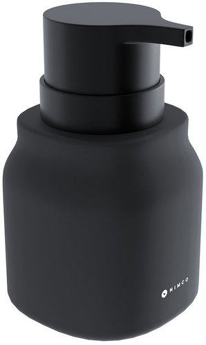 Nimco Soap dispenser Eni black ceramic - black pump plastic ENC-31-90-90 - Soap Dispenser - Main image