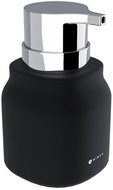 Nimco Soap dispenser Eni black ceramic - silver pump plastic ENC-31-26-90 - Soap Dispenser