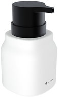 Nimco Soap dispenser Eni white ceramic - black pump plastic ENB-31-90-05 - Soap Dispenser