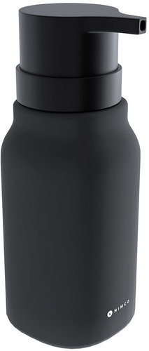 Nimco Soap dispenser Eni black ceramic - black pump plastic ENC-31X-90-90 - Soap Dispenser - Main image