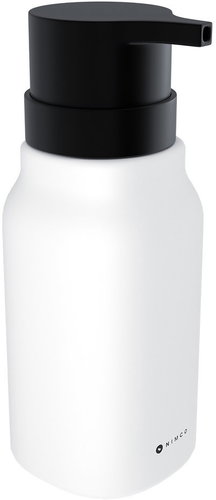 Nimco Dávkovač mýdla Eni bílá keramika – černá pumpička plast ENB-31X-90-05 - Dávkovač mydla - Hlavný obrázok