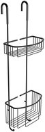 Nimco Trend Shelf two-storey hanging black matt - stainless steel TRC 02-90 - Shelf