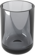 Nimco Abu black toothbrush holder – glass cup ABC-58-90 - Toothbrush Holder