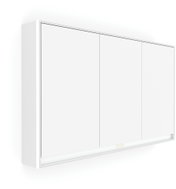 Nimco LED zrcadlová skříňka 120 cm bílá – dotykové nastavení jasu a barvy GAB-10006VX-05 - Bathroom Cabinet