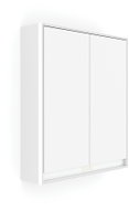 Nimco LED zrcadlová skříňka 60 cm bílá – dotykové nastavení jasu a barvy GAB-10002VX-05 - Bathroom Cabinet