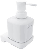NIMCO Maya white liquid soap dispenser, pump brass MAB 29031K-T-05 - Soap Dispenser