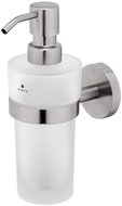 NIMCO Unix stainless steel liquid soap dispenser, glass, stainless steel pump UNM 13031WL-10 - Soap Dispenser