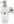 Glass - stainless steel pump Unix matt UNM-13031W-T-10