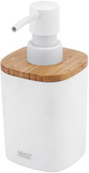 Nimco Liquid soap dispenser Badu white - bamboo BA 28031-05 - Soap Dispenser