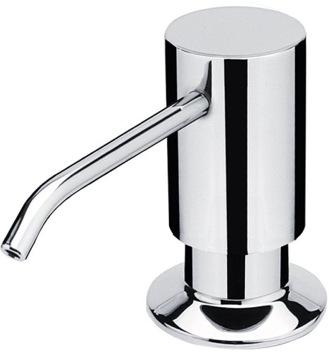 Nimco Built-in soap or detergent dispenser stainless steel – Unix chrome UN-3031V-26 - Soap Dispenser - Main image