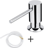 Nimco Built-in soap or detergent dispenser with hose - stainless steel Unix chrome UN-4031VH-26 - Soap Dispenser