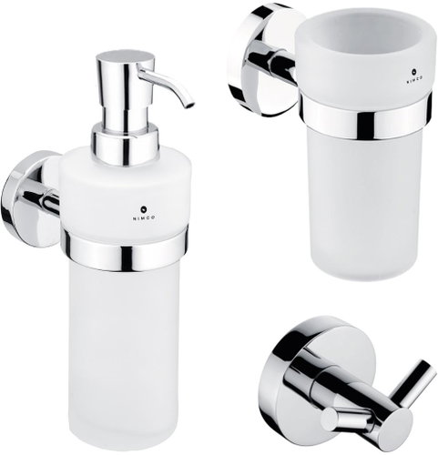 NIMCO Unix soap dispenser in set UN set-31W-26 - Soap Dispenser - Main image