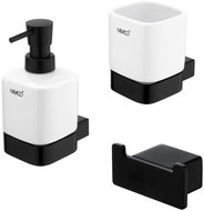 NIMCO Kibo black soap dispenser in set Ki-set-31K-T-90 - Soap Dispenser