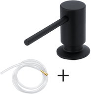 Nimco černý vestavěný dávkovač mýdla nebo saponátu s hadičkou, nerezový Unix UNC 4031VH-90 - Soap Dispenser