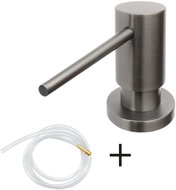 Nimco vestavěný dávkovač mýdla nebo saponátu s hadičkou – nerezový gun metal Unix UNQ 4031VH-91 - Soap Dispenser