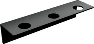 Nimco black triple holder for bathroom soap dispensers – wall-mounted bracket, no drilling required, - Soap Dispenser