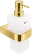 Nimco zlatý dávkovač mýdla matné sklo – pumpička mosaz Nikau NKZ 30031H-T-Z - Soap Dispenser