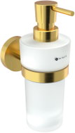 Nimco zlatý dávkovač mýdla skleněný – pumpička mosaz Unix UNZ 13031 W-T-Z - Soap Dispenser