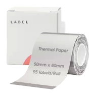 Niimbot Labels TT 50x50mm 150pcs Transparent (3 Rolls) - Labels