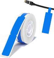 Niimbot etikety na káble RXL 12,5 × 109 mm 65 ks Blue na D11 a D110 - Etikety