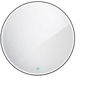 Nimco LED zrcadlo 80 cm černé - dotykové nastavení barvy ZPC 28002RV-90 - Zrcadlo