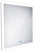 Nimco LED zrcadlo 60 × 60 cm - dotykové s nastavením jasu a barvy ZP 19066VX - Zrcadlo