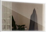 Nimco LED zrcadlo 120 × 70 cm - dotykové s nastavením jasu a barvy ZP 13006VX - Zrcadlo