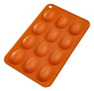 Silicone Mould EGG, 12, Orange - Baking Mould