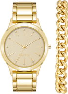 Nine West Ladies watch and bracelet gift set NW/2770GPST - Watch Gift Set