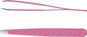 Solingen Angled Tweezers, Pink, Stainless Steel 9,5cm - Tweezer