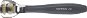 Pilník na nohy Solingen Orezávač na zrohovatenú kožu čierny - Pilník na paty