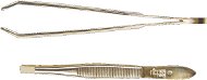 Solingen Tweezers, Straight, Angled Gilded 8cm - Tweezer