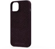Njord iPhone 15 Plus Salmon Leather Magsafe Case Rust tok - Telefon tok