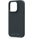 Njord Fabric MagSafe Case iPhone 15 Pro Dark Grey tok - Telefon tok