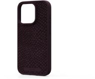 Njord iPhone 15 Pro Salmon Leather Magsafe Case Rust tok - Telefon tok