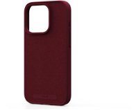 Njord Suede MagSafe Case for iPhone 15 Pro Red - Handyhülle