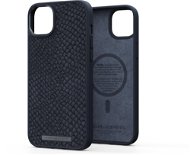 Njord iPhone 14 Max Salmon Leather Magsafe Case Black - Telefon tok