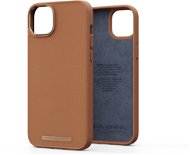 Njord iPhone 14 Plus Genuine Leather Case Cognac - Phone Cover