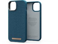 Njord iPhone 14 Woven Fabric Case Deep Sea - Kryt na mobil