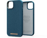 Njord iPhone 14 Max Woven Fabric Case Deep Sea - Phone Cover