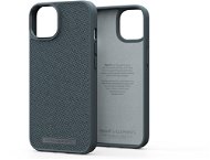 Njord iPhone 14 Woven Fabric Case Dark Grey - Kryt na mobil