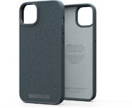 Njord iPhone 14 Max Woven Fabric Case Dark Grey - Telefon tok