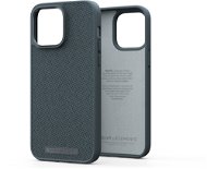 Njord iPhone 14 Pro Max Woven Fabric Case Dark Grey - Handyhülle