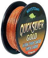 Kryston Potiahnutá šnúra Quicksilver Gold 20 m - Šnúra