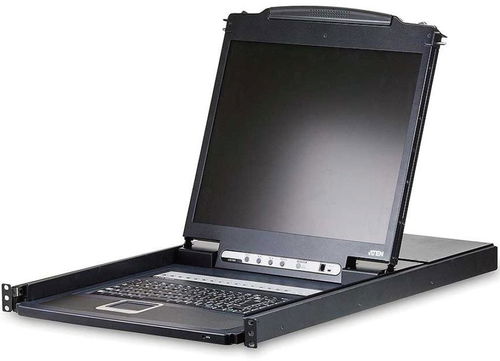ATEN 16-port KVM PS/2+USB, OSD, rack, 19" LCD, touchpad, klávesnice - Přepínač - Hlavní obrázek