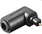 PremiumCord TOS 90° Optical Reducer Bent TOS (M) - TOS (F) - Adapter