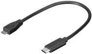 PremiumCord USB 3.1 Type-C (USB-C), (M) - USB 2.0 micro-B (M) 0,2 m - Átalakító