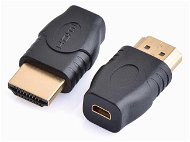 PremiumCord Adapter micro HDMI Typ D Buchse - HDMI Typ A Stecker - Adapter