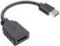 PremiumCord Flexi Adaptér HDMI Male – Female na ohybné zapojenie kábla do TV - Redukcia