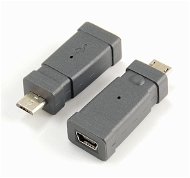 PremiumCord USB átalakító Mini 5 PIN/female to Micro USB/male - Átalakító